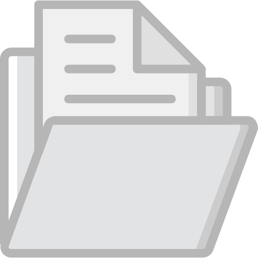 Folder open icon