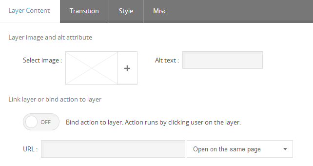 Master Slider Slide Video Background Settings
